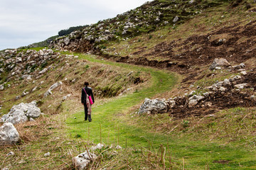 hiking trip to rocca to novara near novara di sicilia, sicily