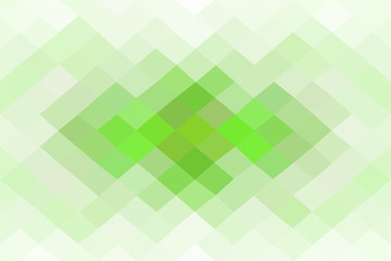 Poster -  Background with triangle pattern, Abstract mosaic background, Polygonal green background