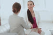 © ASDF - handshake business woman with a client