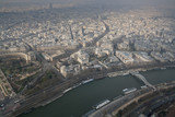 Fototapeta Fototapety Paryż - Paryż, Francja, widok z wieży Eiffla