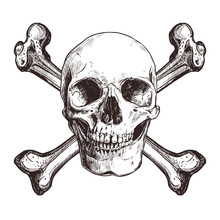 Skull With Two Cross Bones