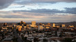 View of downtown El Paso, Texas at sundown