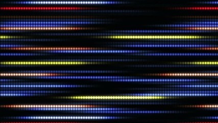 Poster - Digital abstract moving light dots pattern for background and screensaver