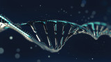 Cool stylish DNA molecules