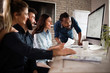 © NDABCREATIVITY - Group of young designers working as team
