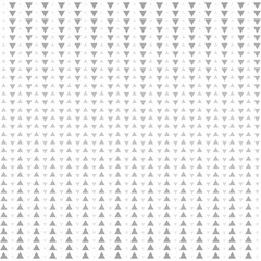 Aufkleber - Abstract gray color of triangle shapes halftone pattern. Texture pixel mosaic dotted background.