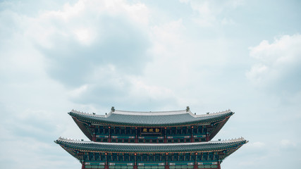 Wall Mural - Gyeongbokgung Palace in Seoul, Korea