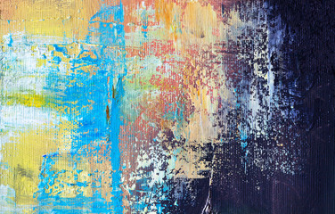 abstract oil paint texture on canvas, background.