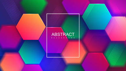 Wall Mural - modern trendy cover design.