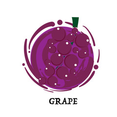 fruit grape graphic element design key visual icon symbol