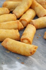 Sticker - Fried spring rolls traditional for appetizer food