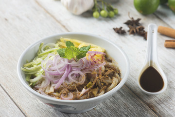 Poster - Assam Laksa (Noddle in Tangy Fish Gravy)