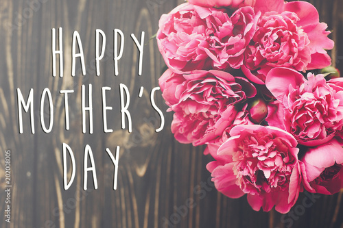 rustic happy mothers day