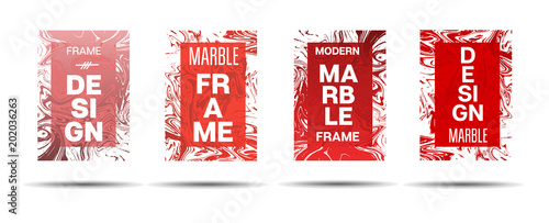 Liquid Marble Frame Vector Painted Hipster Border For Sale Ads