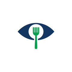 Sticker - Vision Food Logo Icon Design