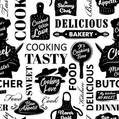 Seamless cooking pattern