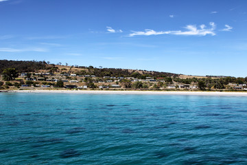 Poster - Küste von Penneshaw auf Kangaroo Island, South Australia, Australien.