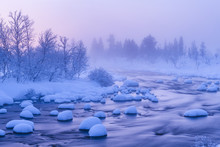 River At Winter