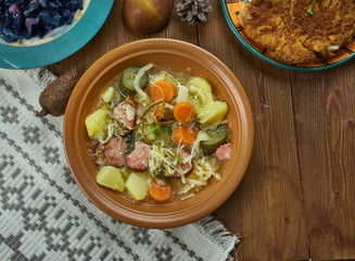 Wall Mural - German Kohlsuppe