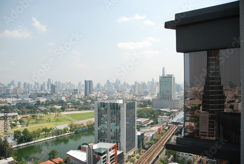 Photo Panorama of Bangkok, capital city of Thailand