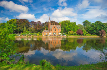 Wall Mural - Sunny Brugge in summer