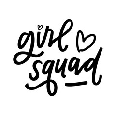 Canvas Print - Girl squad