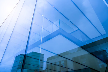 Wall Mural - Windows of skyscrapers in London City