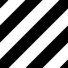 Wall Mural - background diagonal line stripes seamless pattern black & white color vector