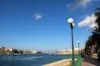 Waterfront of Marsaskala at the Mediterranean Sea, Malta 