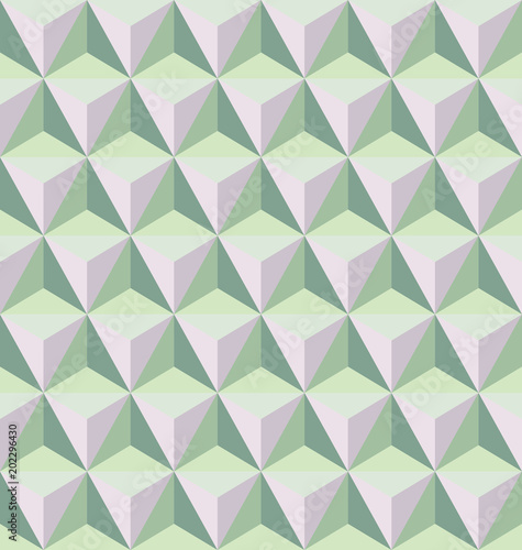 Cuadros en Lienzo Seamless abstract geometric pattern