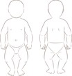 Baby body figure