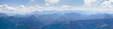 Fototapeta Natura - Schönes Bergpanorama bei St. Wolfgang in Österreich