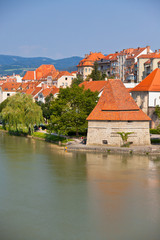 Canvas Print - Maribor city view, Slovenia