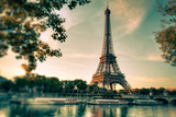 Fototapeta Boho - Tour Eiffel Paris Vintage