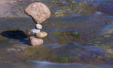 Wall Mural - colors stones