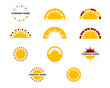 sun logo collection
