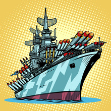Battleship Warship, Missile Cruiser