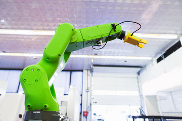 Poster - Roboric arm. Smart factory
