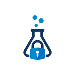 Wall Mural - Security Lab Logo Icon Design