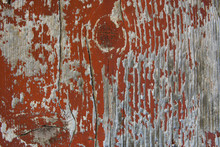 Close-up Photo Of Wooden Red Flaked Door Texture