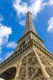 Fototapeta Boho - Eiffel tower - detail, Paris, France