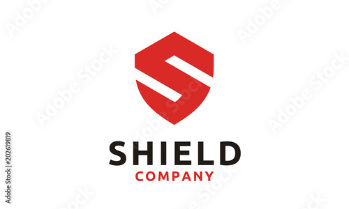 Shield Secure Safe With Initial S Logo Design Inspiration