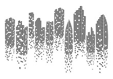 City Skyline Vector Illustration