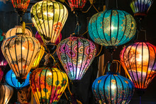 Colourful Lanterns In Hoi An, Vietnam