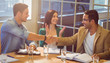 © WavebreakmediaMicro - Business people shaking their hands