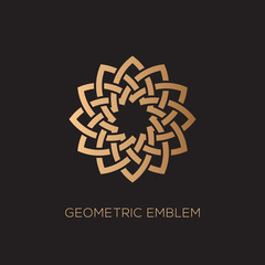 Sticker - Geometric emblem