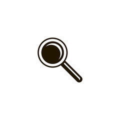 Poster - magnifying glass icon. sign design