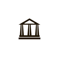 Poster - bank icon. sign design