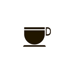 Sticker - tea cup icon. sign design