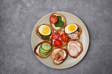 Wall Mural - sandwich variations